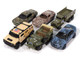 Military Set A of 6 pieces 2025 Release 1 Limited Edition Diecast Models Johnny Lightning JLML012A