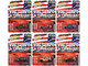 Military Set A of 6 pieces 2025 Release 1 Limited Edition Diecast Models Johnny Lightning JLML012A