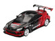 Toyota GR86 HKS TYPE R ADVAN RHD Right Hand Drive Black and Red 2022 Tokyo Auto Salon Limited Edition 1/64 Diecast Model Car Mini GT MGT00956