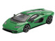 Lamborghini Countach LPI 800 4 Verde Medio Green Limited Edition 1/64 Diecast Model Car Mini GT MGT00976