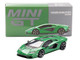 Lamborghini Countach LPI 800 4 Verde Medio Green Limited Edition 1/64 Diecast Model Car Mini GT MGT00976