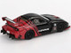 Mazda RX 7 LB Super Silhouette RHD Right Hand Drive Advan Black and Red Limited Edition 1/64 Diecast Model Car Mini GT MGT00983