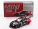 Mazda RX 7 LB Super Silhouette RHD Right Hand Drive Advan Black and Red Limited Edition 1/64 Diecast Model Car Mini GT MGT00983