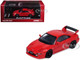 Toyota MR2 SW20 RHD Right Hand Drive Red 1/64 Diecast Model Car Inno Models IN64-MR2SW20-RED