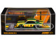 Mazda RX 3 Savanna RHD Right Hand Drive #1 Katayama Racing Livery Green and Yellow Striped 1/64 Diecast Model Car Inno Models IN64-RX3-KTYM