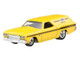 1970 Chevrolet Chevelle SS Wagon Yenko Yellow Fast Wagons Series Diecast Model Car Hot Wheels JBK67