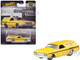 1970 Chevrolet Chevelle SS Wagon Yenko Yellow Fast Wagons Series Diecast Model Car Hot Wheels JBK67