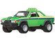 Subaru BRAT Utility Truck Green Metallic with Stripes HW Off Road Series Diecast Model Car Hot Wheels JBK72