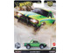 Subaru BRAT Utility Truck Green Metallic with Stripes HW Off Road Series Diecast Model Car Hot Wheels JBK72