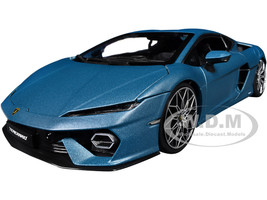 Lamborghini Temerario Matt Blue Metallic 1/18 Diecast Model Car Bburago 11052BL