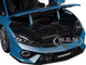 Lamborghini Temerario Matt Blue Metallic 1/18 Diecast Model Car Bburago 11052BL