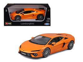 Lamborghini Temerario Orange Metallic 1/18 Diecast Model Car Bburago 11052OR