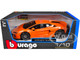 Lamborghini Temerario Orange Metallic 1/18 Diecast Model Car Bburago 11052OR