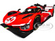 Ferrari 499P Modificata #24 Red with Italian Flag Stripes Racing Series 1/18 Diecast Model Car Bburago 16302