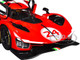 Ferrari 499P Modificata #24 Red with Italian Flag Stripes Racing Series 1/18 Diecast Model Car Bburago 16302