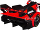 Ferrari 499P Modificata #24 Red with Italian Flag Stripes Racing Series 1/18 Diecast Model Car Bburago 16302