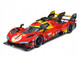 Ferrari 499P #50 Antonio Fuoco Miguel Molina Nicklas Nielsen Ferrari AF Corse Winner 24 Hours of Le Mans 2024 Racing Series 1/18 Diecast Model Car Bburago 16303