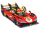 Ferrari 499P #50 Antonio Fuoco Miguel Molina Nicklas Nielsen Ferrari AF Corse Winner 24 Hours of Le Mans 2024 Racing Series 1/18 Diecast Model Car Bburago 16303