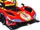 Ferrari 499P #50 Antonio Fuoco Miguel Molina Nicklas Nielsen Ferrari AF Corse Winner 24 Hours of Le Mans 2024 Racing Series 1/18 Diecast Model Car Bburago 16303