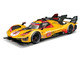 Ferrari 499P #83 Robert Kubica Robert Shwartzman Yifei Ye Ferrari AF Corse 24 Hours of Le Mans 2024 Racing Series 1/18 Diecast Model Car Bburago 16304