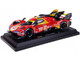 Ferrari 499P #50 Antonio Fuoco Miguel Molina Nicklas Nielsen Ferrari AF Corse Winner 24 Hours of Le Mans 2024 Racing Series 1/24 Diecast Model Car Bburago 26312