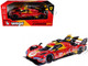 Ferrari 499P #50 Antonio Fuoco Miguel Molina Nicklas Nielsen Ferrari AF Corse Winner 24 Hours of Le Mans 2024 Racing Series 1/24 Diecast Model Car Bburago 26312