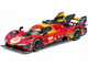 Ferrari 499P #50 Antonio Fuoco Miguel Molina Nicklas Nielsen Ferrari AF Corse Winner 24 Hours of Le Mans 2024 Racing Series 1/43 Diecast Model Car Bburago 36316