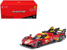 Ferrari 499P #50 Antonio Fuoco Miguel Molina Nicklas Nielsen Ferrari AF Corse Winner 24 Hours of Le Mans 2024 Racing Series 1/43 Diecast Model Car Bburago 36316