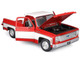 1974 Chevrolet C10 Cheyenne Super Pickup Truck Red and White Special Edition Series 1/18 Diecast Model Car Maisto 31467RD