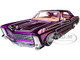 1965 Buick Riviera Lowrider Purple Metallic with Graphics Lowriders Series 1/26 Diecast Model Car Maisto 32551PU
