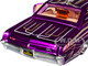 1965 Buick Riviera Lowrider Purple Metallic with Graphics Lowriders Series 1/26 Diecast Model Car Maisto 32551PU