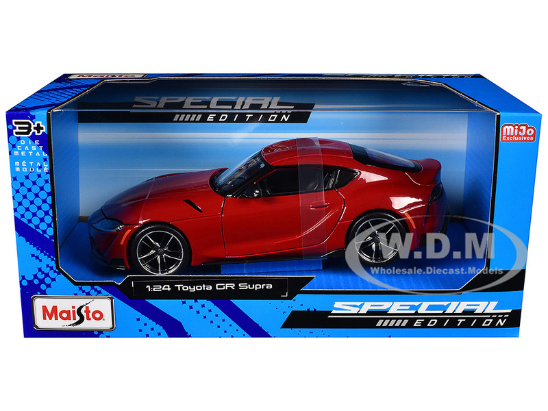 Toyota GR Supra Red Special Edition Series 1/24 Diecast Model Car Maisto 32917R