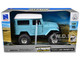 Toyota Land Cruiser FJ40 Light Blue with White Top Xtreme Off Road Series 1/24 Diecast Model New Ray 71526