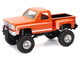Chevrolet Sport Step Side Pickup Truck Orange with White Graphics Xtreme Off Road Series 1/30 Diecast Model New Ray NR71546