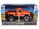 Chevrolet Sport Step Side Pickup Truck Orange with White Graphics Xtreme Off Road Series 1/30 Diecast Model New Ray NR71546