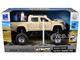 Toyota Tundra Pro Pickup Truck Tan and Honda CR250R Motorcycle Red and White Xtreme Off Road Series 1/32 Diecast Models New Ray SS-54456