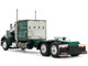 Peterbilt 359 with 60 Vintage Sleeper and 53 Utility Trailer with Reefer Hardwick Motor Freight Green Metallic with Stripes Big Rigs Series II #2 1/64 Diecast Model DCP/First Gear 69-2100
