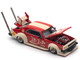 Skyline GT R V8 Drift Hakosuka RHD Right Hand Drive Coca Cola Japan Red and Cream 1/64 Diecast Model Car Pop Race PR640135
