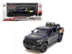 2023 Toyota Tundra TRD 4x4 Pickup Truck Black with TRD Stripes with Sunroof and Wheel Rack Limited Edition to 2400 pieces Worldwide 1/24 Diecast Model Car H08555-MJS04