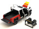 2024 Toyota Tundra TRD Off Road Edition Pickup Truck White and Red with TRD Stripes with Sunroof and Wheel Rack Limited Edition to 2400 pieces Worldwide 1/24 Diecast Model Car H08778-MJS01