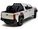 2024 Toyota Tundra TRD Off Road Edition Pickup Truck Silver Metallic with TRD Stripes with Sunroof and Wheel Rack Limited Edition to 2400 pieces Worldwide 1/24 Diecast Model Car H08778-MJS02