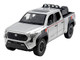 2024 Toyota Tacoma TRD Off Road Edition Pickup Truck Silver Metallic with TRD Stripes with Sunroof and Wheel Rack Limited Edition to 2400 pieces Worldwide 1/24 Diecast Model Car H08778-MJS02