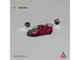 Mitsubishi Lancer Evolution X Varis RHD Right Hand Drive Red Metallic with Carbon Hood 1/64 Diecast Model Car CM Model CM64-EVOX-14