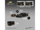 Pagani Zonda Revolucion Black Carbon with Extra Wheels 1/64 Diecast Model Car CM Model CM64-REVOLUCION-07