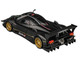 Pagani Zonda Revolucion Black Carbon with Extra Wheels 1/64 Diecast Model Car CM Model CM64-REVOLUCION-07