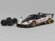 Pagani Zonda Revolucion White and Carbon with Extra Wheels 1/64 Diecast Model Car CM Model CM64-REVOLUCION-08