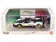 Pagani Zonda Revolucion White and Carbon with Extra Wheels 1/64 Diecast Model Car CM Model CM64-REVOLUCION-08