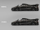 Pagani Zonda Revolucion Black Full Carbon with Extra Wheels 1/64 Diecast Model Car by CM Model