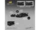Pagani Zonda Revolucion Black Full Carbon with Extra Wheels 1/64 Diecast Model Car by CM Model
