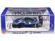 McLaren Senna GTR Blue Metallic with Black Top 1/64 Diecast Model Car CM Model CM64-SENNAGTR-02
